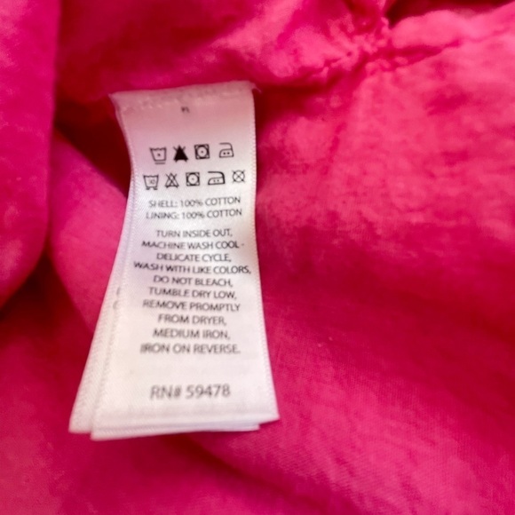 Girls hot pink polka dots dress - Picture 6 of 8